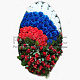 Венок Триколор13 h=125см Венок Триколор13 h=125см