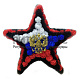 Венок Звезда нов.1 h=105см